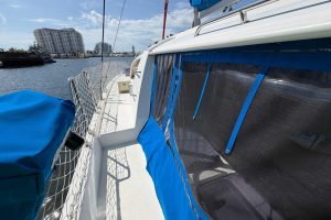 deck, Leopard 40, catamaran for sale