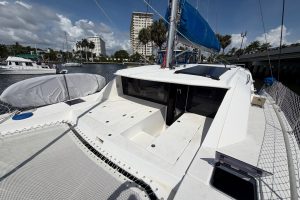 deck, Leopard 40, catamaran for sale