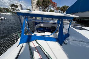 deck, Leopard 40, catamaran for sale