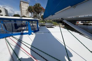 deck, Leopard 40, catamaran for sale