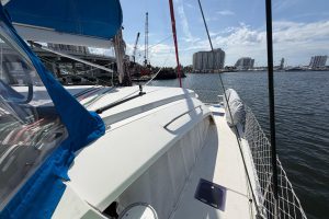 deck, Leopard 40, catamaran for sale