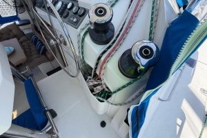 cockpit, Leopard 40, catamaran for sale