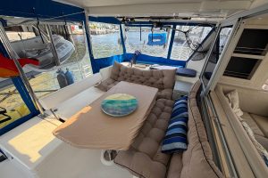 deck, Leopard 40, catamaran for sale