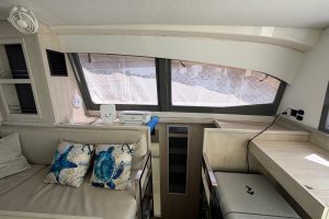 salon, Leopard 40, catamaran for sale