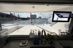 salon, Leopard 40, catamaran for sale