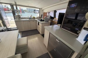 salon, Leopard 40, catamaran for sale