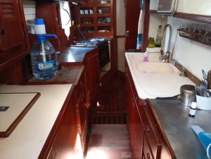 interior, Custom, sailboat for sale