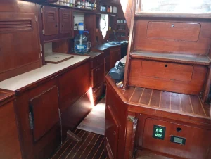interior, Custom, sailboat for sale