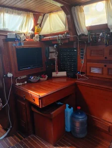 navigation station, Custom, sailboat for sale