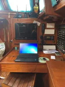 navigation station, Custom, sailboat for sale