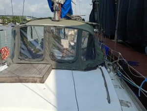 cockpit, Custom, sailboat for sale