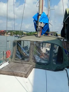 cockpit, Custom, sailboat for sale