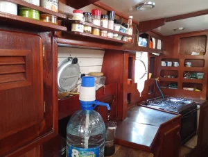 interior, Custom, sailboat for sale