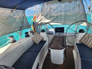 cockpit, Bavaria 44, sailboat for sale