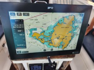 helm, Bavaria 44, sailboat for sale