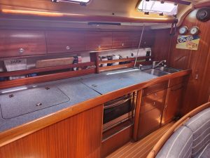 interior, Bavaria 44, sailboat for sale