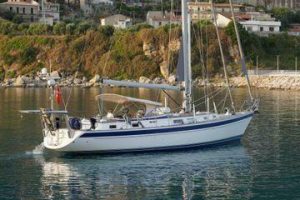 exterior, Hallberg Rassy 53, sailboat for sale