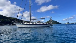 exterior, Hallberg Rassy 53, sailboat for sale