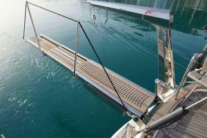 deck, Hallberg Rassy 53, sailboat for sale
