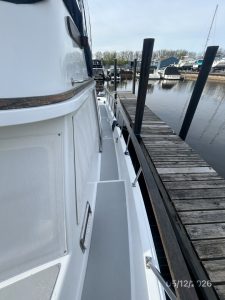 deck, Monk 36, trawler for sale