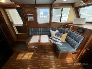 salon, Monk 36, trawler for sale