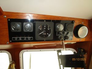 navigation station, Monk 36, trawler for sale