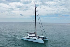 exterior, Alibi 54, catamaran for sale