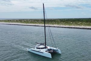 exterior, Alibi 54, catamaran for sale