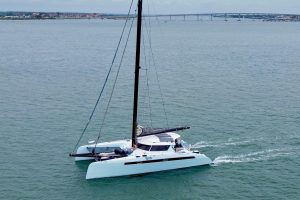 exterior, Alibi 54, catamaran for sale