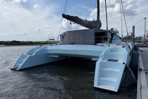 exterior, Alibi 54, catamaran for sale
