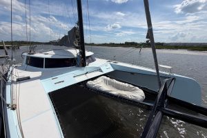 deck, Alibi 54, catamaran for sale
