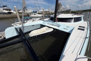 deck, Alibi 54, catamaran for sale