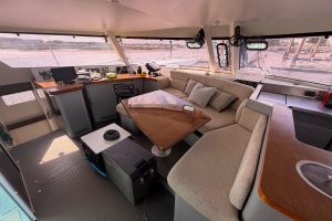 salon, Alibi 54, catamaran for sale