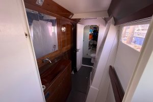 interior, Alibi 54, catamaran for sale