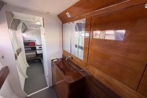 interior, Alibi 54, catamaran for sale