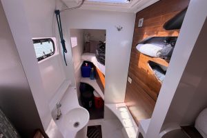 interior, Alibi 54, catamaran for sale
