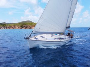 underway, Bavaria 44, sailboat for sale