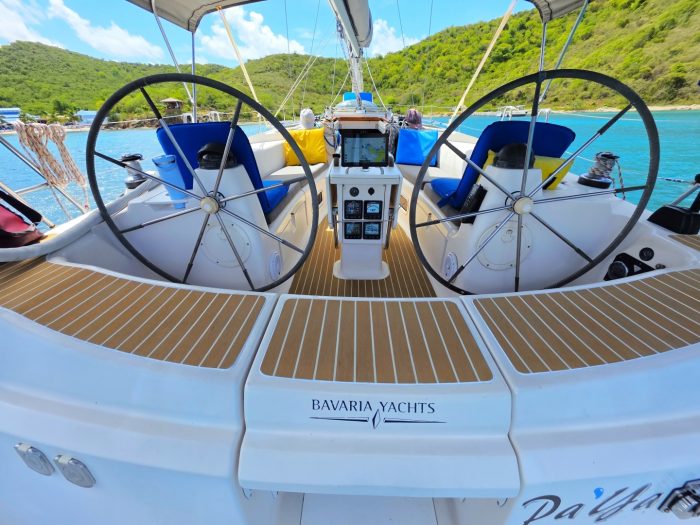 helm, Bavaria 44, sailboat for sale
