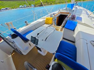 cockpit, Bavaria 44, sailboat for sale