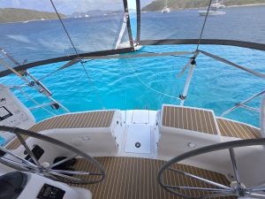 helm, Bavaria 44, sailboat for sale