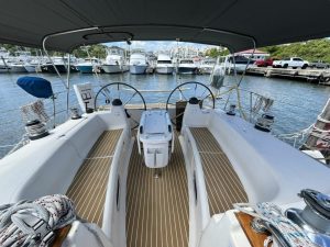 helm, Bavaria 44, sailboat for sale
