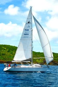underway, Bavaria 44, sailboat for sale