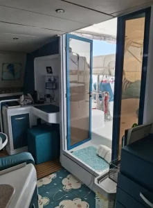 salon, Leopard 45, catamaran for sale
