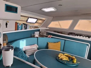 salon, Leopard 45, catamaran for sale