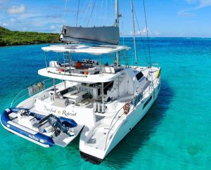 exterior, Royal Cape 570 Majestic, catamaran for sale
