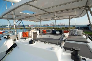 cockpit, Royal Cape 570 Majestic, catamaran for sale