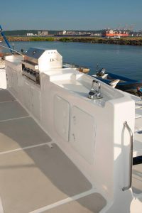 deck, Royal Cape 570 Majestic, catamaran for sale