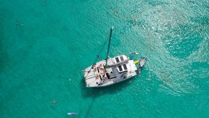 underway, Royal Cape 570 Majestic, catamaran for sale
