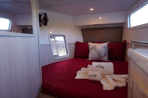 bed, Royal Cape 570 Majestic, catamaran for sale