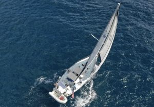 underway, Gulfstar 45 Hirsch, sailboat for sale
